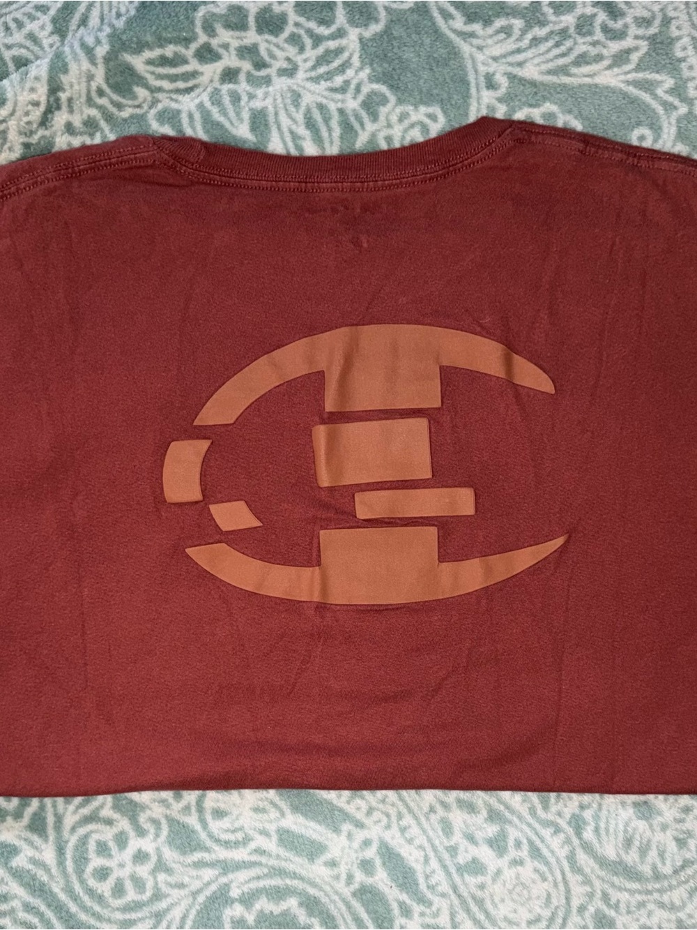 Men's Maroon Graphic Champion Tee